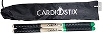 Vista 11 de CardioStix Aproximadamente 8.5 onzas por juego (1 par con bolsa). Paquete de doble agarre pesado con bolsa, baquetas cardiovasculares de madera