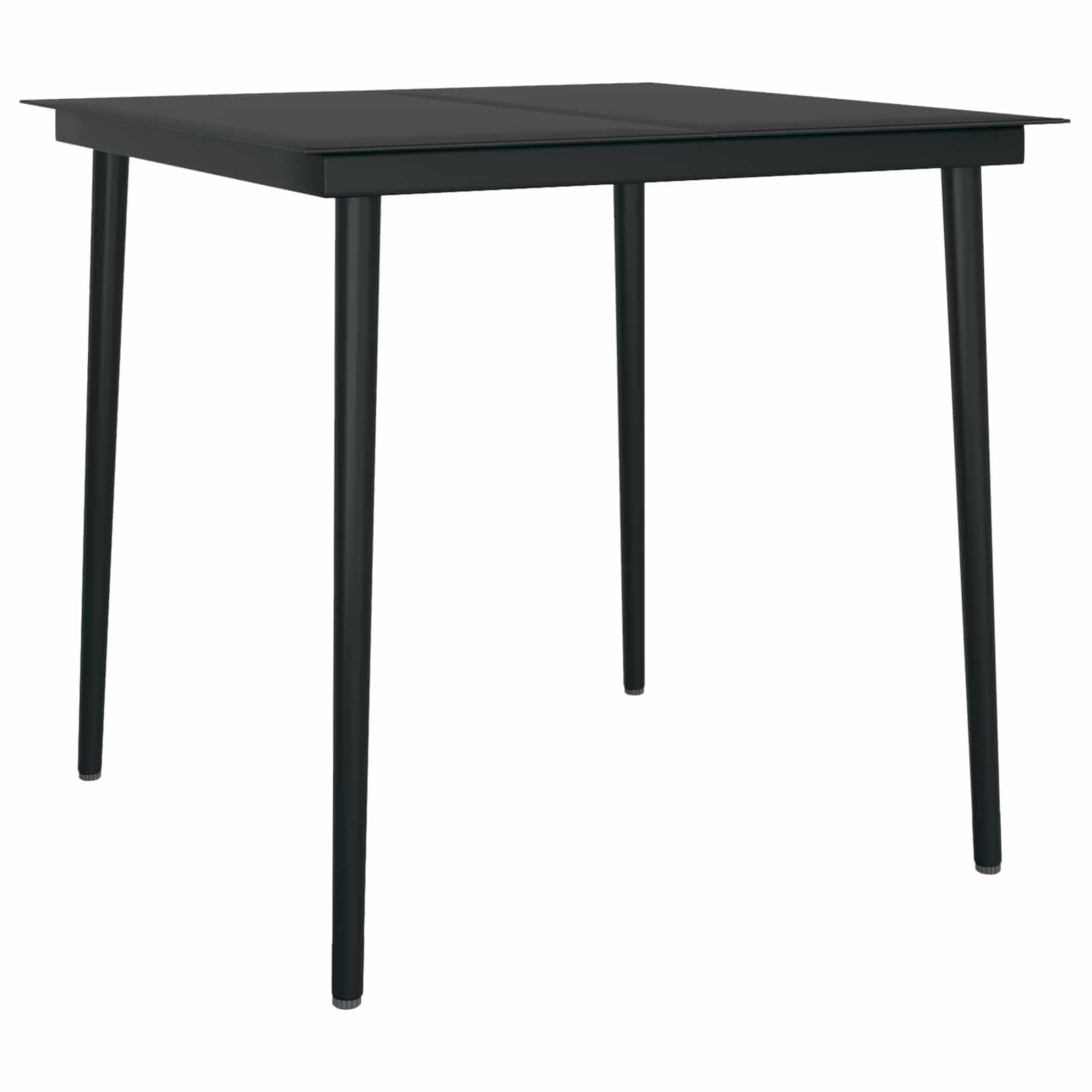 Geecher Set da Pranzo per Giardino, 3 Pezzi in polyrattan Grigio Chiaro con Cuscini Esterni, Tavolo 200x100 cm e sedie 62.5x55x82 cm, Moderno e Resistente alle intemperie for Uso all'aperto