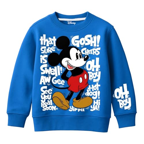 Image of Kuchipoo Disney Boys Regular Fit Winterwear Sweatshirt