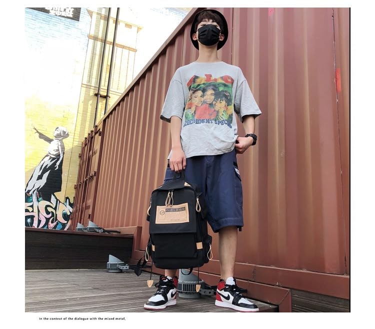 Image of School Bag Fashion And Casual Backpack, Large-capacity Bag For Boys And Girls, Outdoor Adjustable Backpack For School Boys Girls, School Season Gift