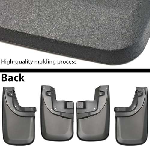 Image of XUKEY 4PCS Mud Flaps Splash Guard for Toyota Tacoma 2005-2015 Mudguards Mudflaps with Fender Flares Tire Protector Rear Front Car Accessories Replacement