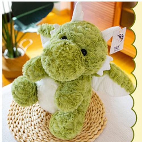 YUKOUQIAN Dragon Stuffed Animal Cute Dragon Plush Toy for Girls Boys 7.8 inch (jiaolong lvse) by YUKOUQIAN - Used condition - Image 3