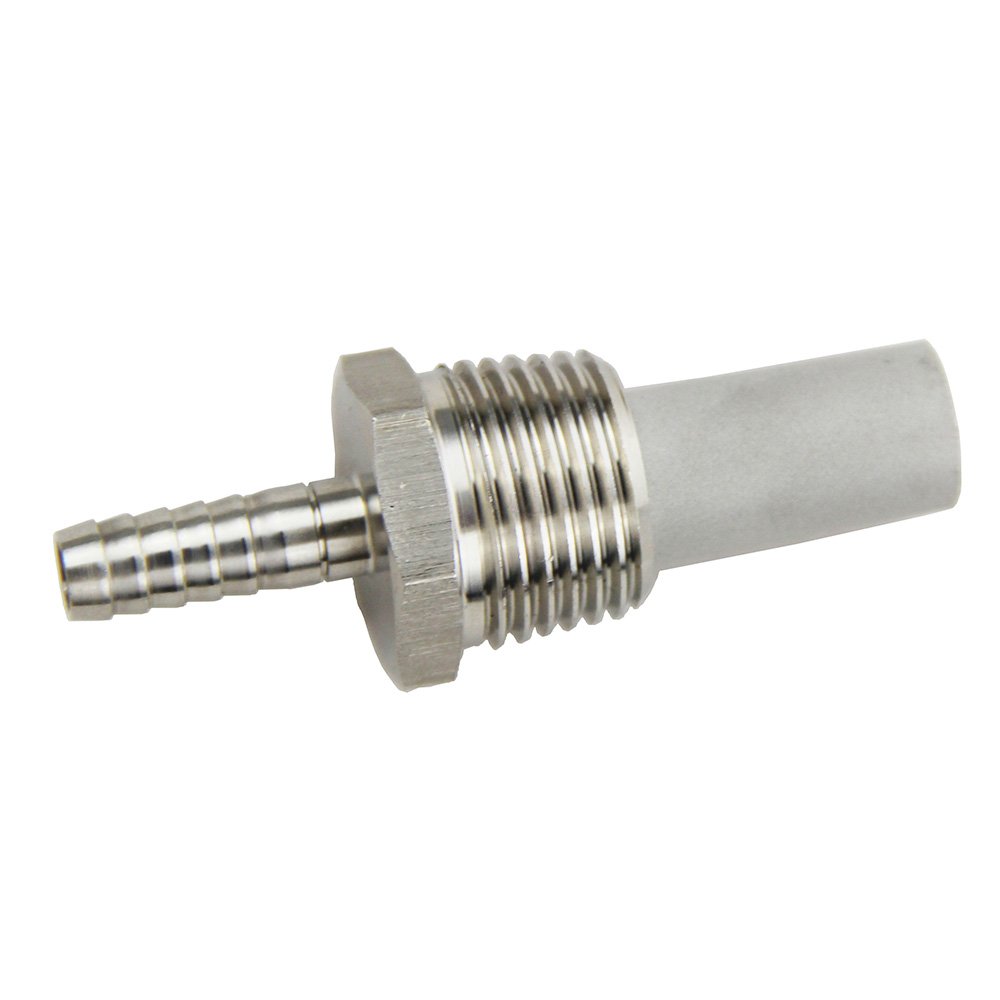 UP100 Stainless Diffusion Stone 0.5 Micron Oxygen Stone Homebrew 1/2''MPT