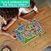 Montessori Mama USA Map Wooden Puzzle, Puzzles for Kids Ages 4-6 Educational Toys for 4 Year Old Kids Puzzles Ages 5-8 Landmarks, Animals, Capitols and States