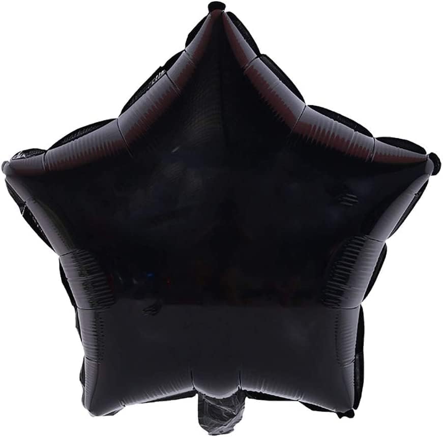 Miniatura 2 de Paquete de 10 globos de papel de aluminio en forma de estrella, globos de aluminio Mylar de 18 pulgadas, decoraciones para fiestas de cumpleaños,