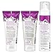 Not Your Mother's Curl Talk Frizz Control Sculpting Gel, Defining Cream, and Refreshing Curl Foam (3-Pack) - 6 fl oz - Formulated with Rice Curl Complex - For All Curly Hair Types