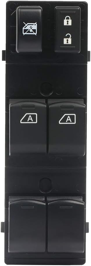 Power Window Switch Driver Side Power Window Master Control Switch Fits for Nissan 2008-2014 Murano 254011AA0A 254011AA0B