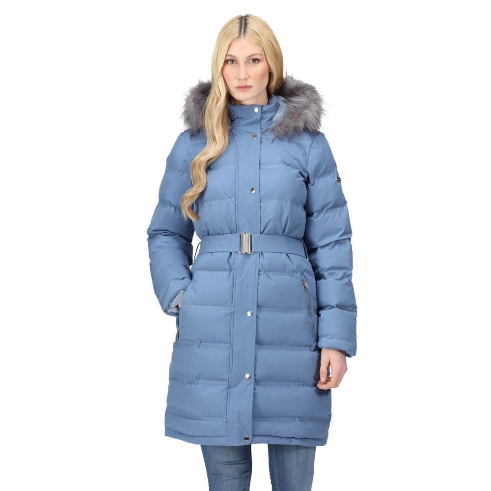 Regatta Womens Daleyza Parka Jacket Slate Blue XXL