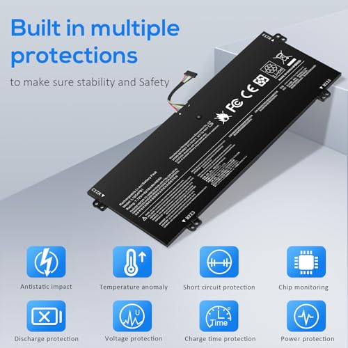 Image of ASUNCELL L16M4PB1 L16L4PB1 L16C4PB1 Laptop Battery for Yoga 730-13IWL ideapad Yoga 720-13IKB 730-13IKB Series Notebook 5B10M52738 5B10M52739 5B10M52740 5B10Q38237 5B10Q38238 2ICP4 /43 /110-2