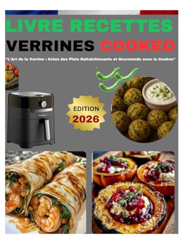 LIVRE RECETTES VERRINES COOKEO: 