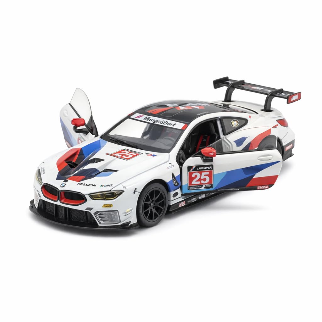 BMW M8 GTE Die-Cast Car - 1:32 Scale Racing Model -2