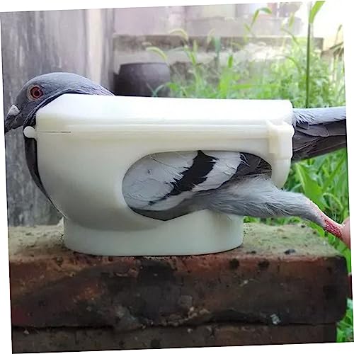 Milisten Tauben Injektionshalter Kunststoff Pigeon Fixer Holder Medizinische Fixierung Vogel Zubehör zur Medikamentengabe und Beobachtung für Züchter