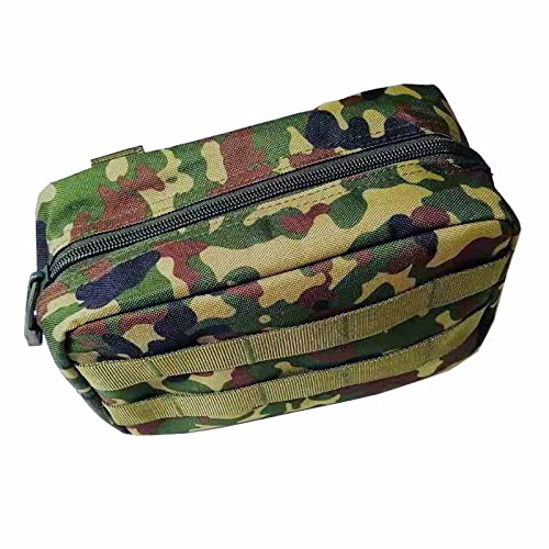 Broptical ミリタリー ユーティリティーポーチ タクティカルポーチ 自衛隊迷彩 MOLLE サバゲー 登山 旅行 サバイバルゲーム 装備 服 メンズ レディース モールシステム メディカルポーチ 自衛隊 sdf