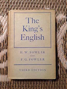 Hardcover The King's English Third Edition Book