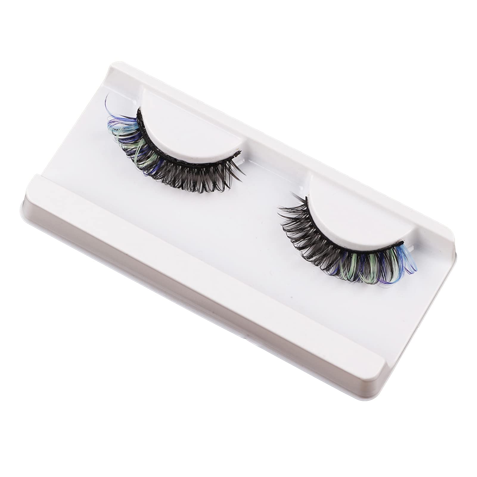 DIY False Eyelashes Eyelash Extensions False Eyelashes Dramatic 3D Effect Colorful Colored Russian Strip Lashes Eyelashes Extension for