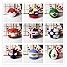 GANGKJDS 20cm,9cm Poland Ball Country Ball Albania, Bahamas, Bahrain, Belgium, Bosnia and Herzegovina, Festival Gift, Country Ball, National Flag Decorative Pendant(BA,9cm)