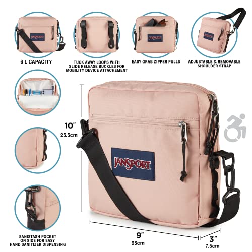 Jansport Central Adaptive Accessory Bag, Black, 6L #TOP2