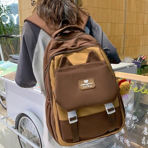 Sac à dos de grande capacité Hrippy pour transporter ordi et cours avec style