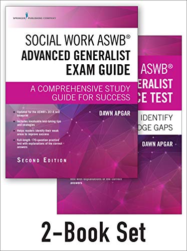 Social Work ASWB Advanced Generalist Exam Guide and Practice Test, Second Edition Set