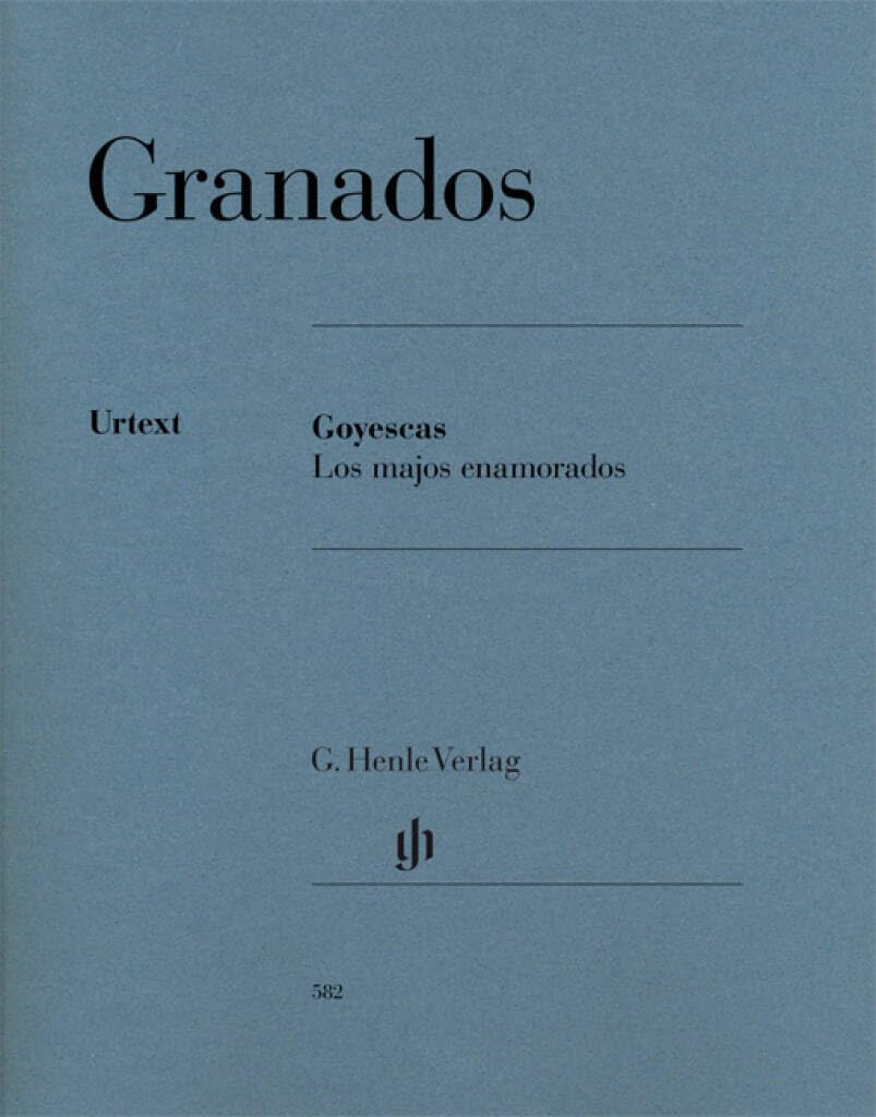 GOYESCAS - LOS MAJOS ENAMORADOS (English and German and French Edition)      Sheet music – January 1, 2009
