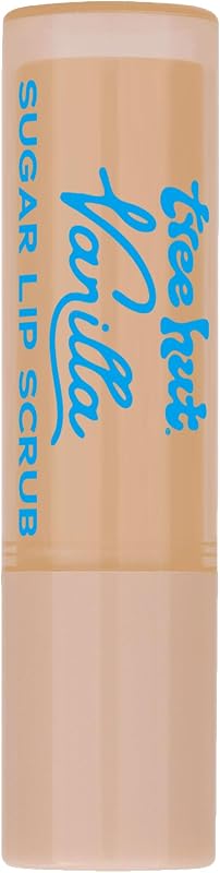 Tree Hut Vanilla Exfoliating Lip Scrub Stick, 0.12 Oz | Gentle & Nourishing Lip Exfoliator with Shea Butter, Nourishing Sugar Scrub for Smooth & Soft Lips, Vegan & Cruelty-free