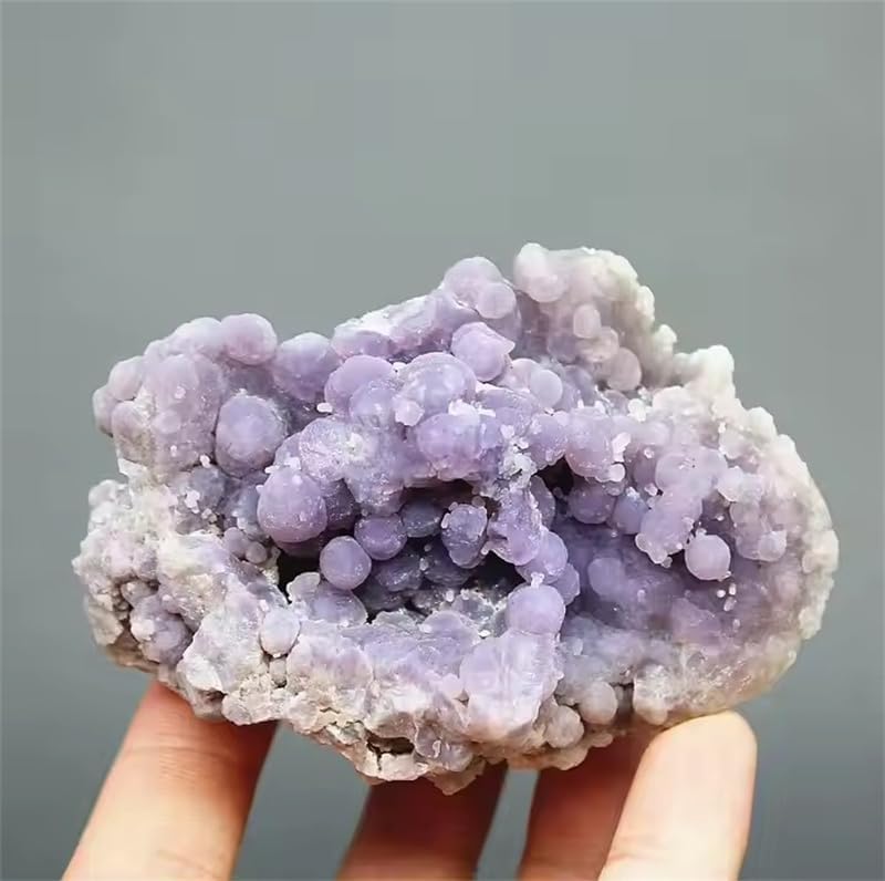 Wholesale Natural Grape Agate Cluster Mineral Stone for Decoration 1pc
