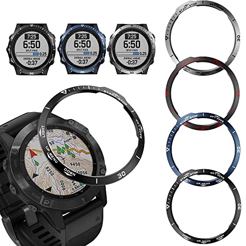 Bisel para Garmin Fenix 5 protector de metal anti arañazos color B 2