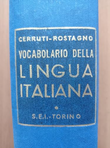 Vocabolario della lingua italiana