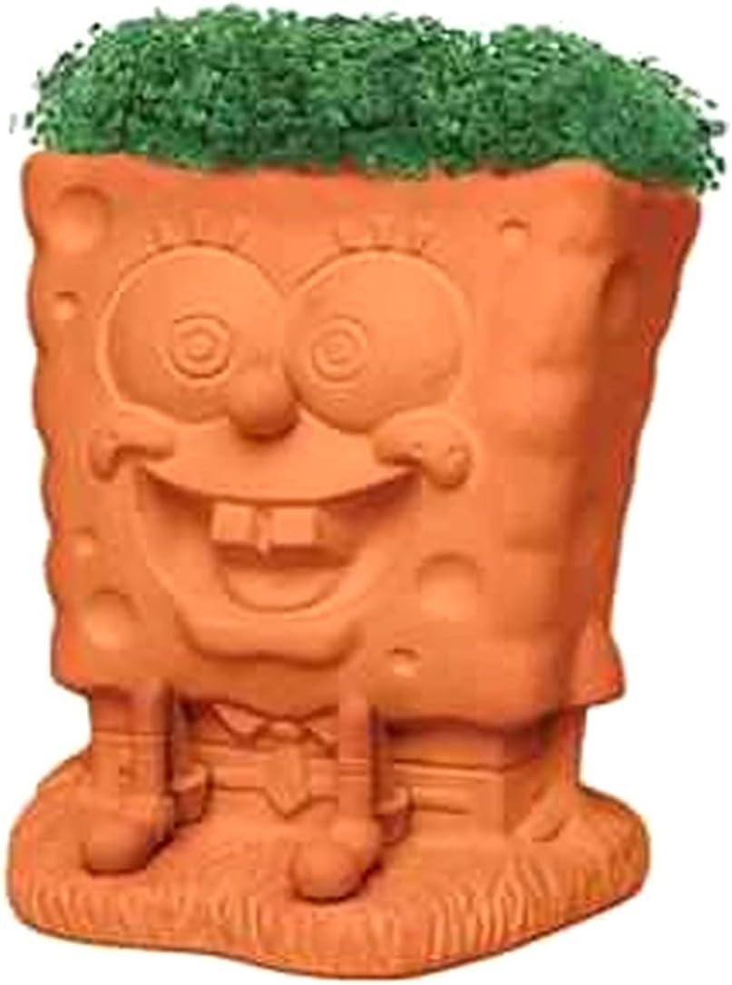 ChiaPet with Seed Pack, Decorative Pottery Planter, Easy to Do and Fun to Grow, Novelty Gift, Perfect for Any Occasion