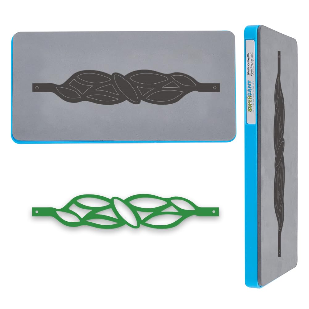Matrices de découpe pour bracelet en cuir SUPERDANT - Outil loisirs créatifs