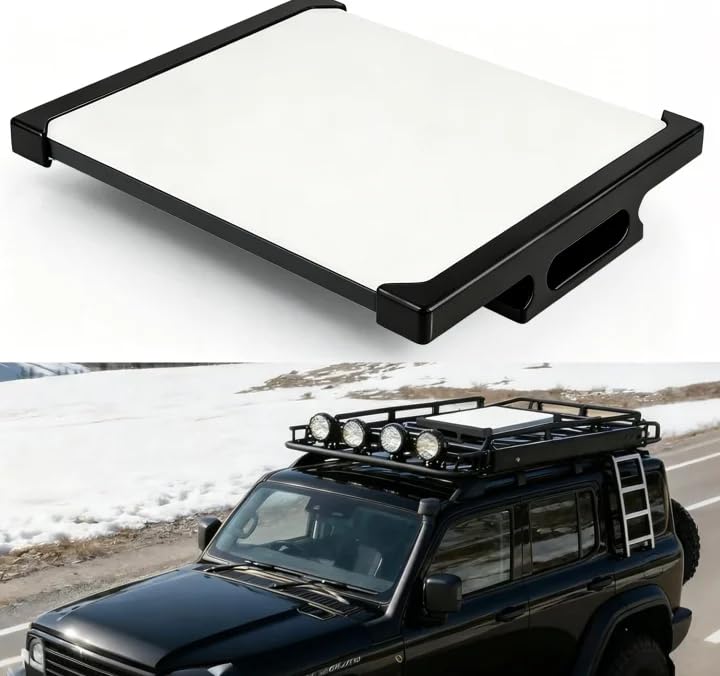 YESOFOK Starlink Mini Roof Rack Mount for Starlink mini ABS Universal Quick-Release Starlink mini Bracker for All-Terrain Vehicles RVs Boats SUV & Off-Road Adventures (Black)