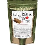 Ketogenic Pet Foods Keto-Treats Rabbit - for Dogs & Cats - 4.9 oz. Bag
