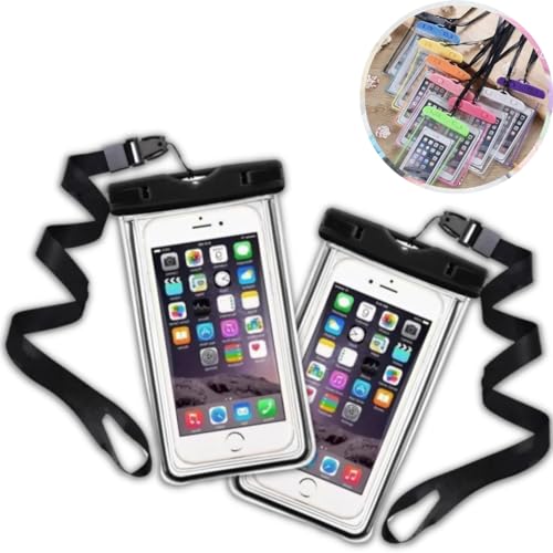 Capa À Prova D’água Para Celular Universal Cores Sortidas, Kit 2 ...