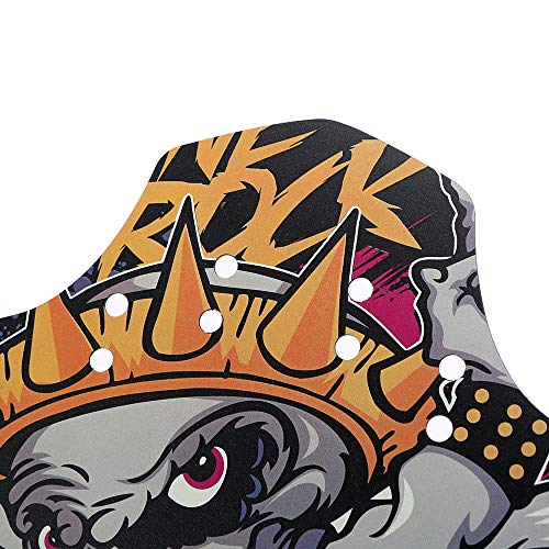 Guarda-lamas, Andoer Pára-lama ultrafino bicicleta MTB pára-lama frontal para-lama frontal bicicleta