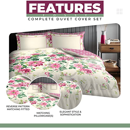 GC GAVENO CAVAILIA King Size Duvet Cover Sets With Fitted Sheet - Polycotton Complete Bedding Set including Pillow Cases - Image 2