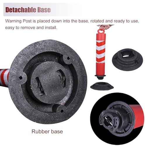 Marqueur de sécurité routière durable et poteaux délinéateurs