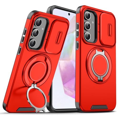Coque Samsung A36 5G rouge avec support pour regarder vos vidéos