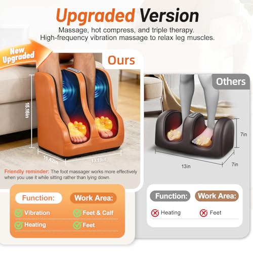 Full Body Massage Mat with Foot Massager, Shiatsu Vibration Massage Pad with Heat, Detachable Neck Pillow, Airbag Lumbar Support & Remote Control for Back, Waist, Legs and Feet by Kalamera - Used condition - Image 3