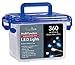 Price comparison product image 360 Super-Long Ice White & Electric Blue Indoor & Outdoor LED Chasers