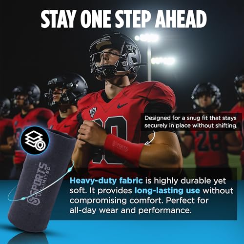 Image of Sports Unlimited Adult Triple Wrist Coach, Football Wristbands for Plays, Baseball Wristbands, QB Arm Bands