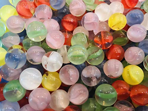 Assorted Catseye 5/8" Marbles (48)