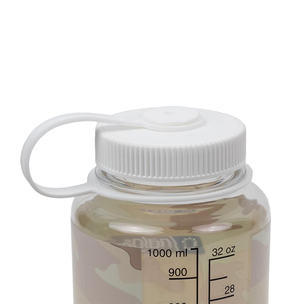 Nalgene 348823 Wide Mouth 907.2 g Clear - Camo/White