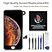 Keytas Compatible with iPhone XR Screen Replacement Kit 5.8 Inch LCD for iPhone XR 3D Display Touch Screen Digitizer Full Assembly with Tools Kit+ Screen Tempered Protector+ Waterproof Frame Adhesive