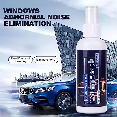 Lubrificante para janela carro, Lubrificante para carros em spray para janelas, Lubrificante amaciam
