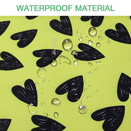 FANCYWING Kids Apron and Chef Hat Set, Kids Chef Apron with Big Pocket for Girls Boys,Adjustable Child Apron for Cooking Painting