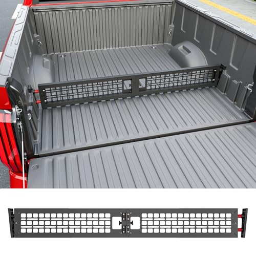 SZYANG Truck Bed Divider Compatible with 2022-2026 Toyota Tundra Cargo Manager Molle Panel Truck Bed Organizer Replacement for 2022-2026 Toyota Tundra Accessories