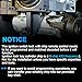 AUCERAMIC 1K0905851B Ignition Switch Lock Cylinder with Intelligent Key Fit 2006-2018 VW Jetta, 2004-2011 Golf, 2007-2011 Eos, 2006-2009 Rabbit Replace 1K0905841 1K0905865 Starter Switch