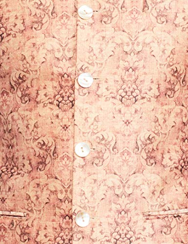 Image of Ethnix by Raymond Ethnix Mens Regular Fit Bundi (RTUA00271-EP Peach 92)