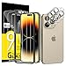 Produktbild NEW'C 3x für iPhone 14 Pro Max für Panzerglas (6,7 Zoll) und 3x Kamera Panzer Schutz Glas Kameraschutz für iPhone 14 Pro Max (6,7 Zoll) -Einfaches Installationswerkzeug enthalten- kratzfest