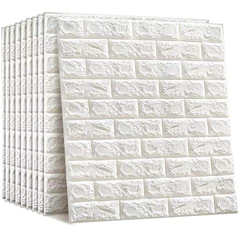 3D Brick Wallpaper PE Foam self Adhesive Brick Design Wall Sticke...